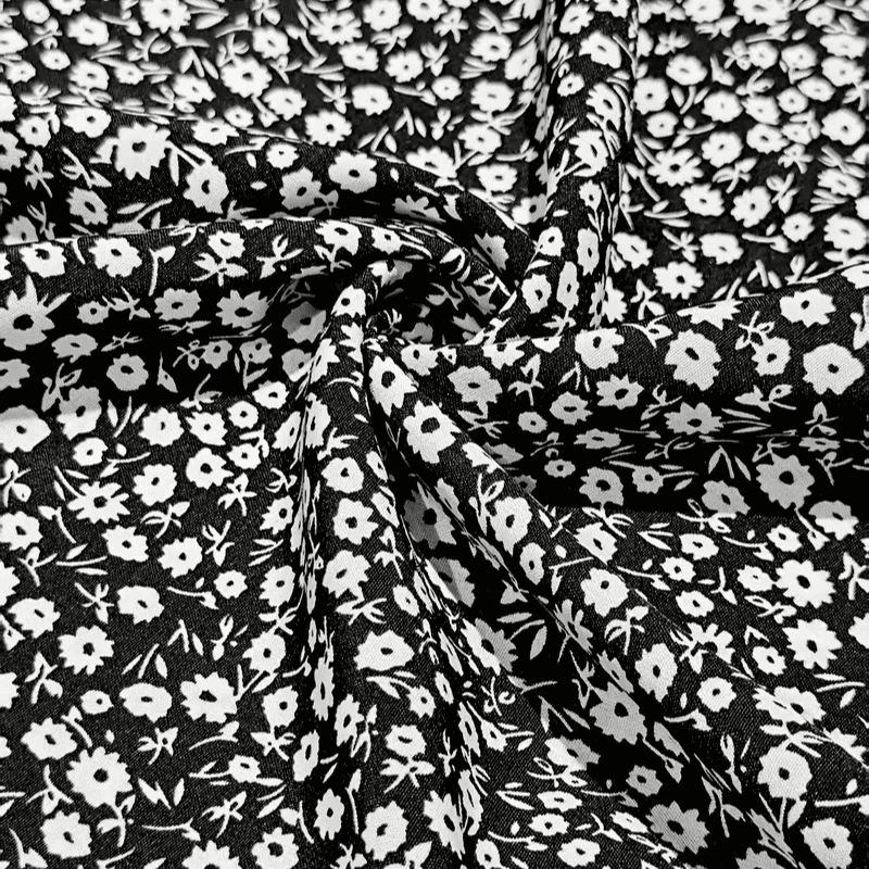 Luxe Blumenkleid mit schmalen Trägern