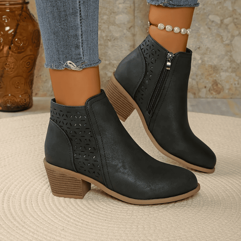 Orthopädischer Damen Lederstiefel – Entlastung bei jedem Schritt