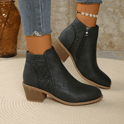 Orthopädischer Damen Lederstiefel – Entlastung bei jedem Schritt
