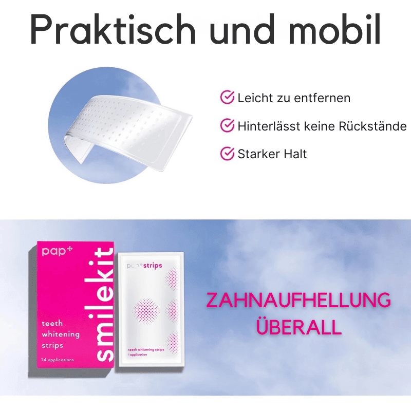 SmileKit – Komplette Zahnaufhellung in 30 Minuten