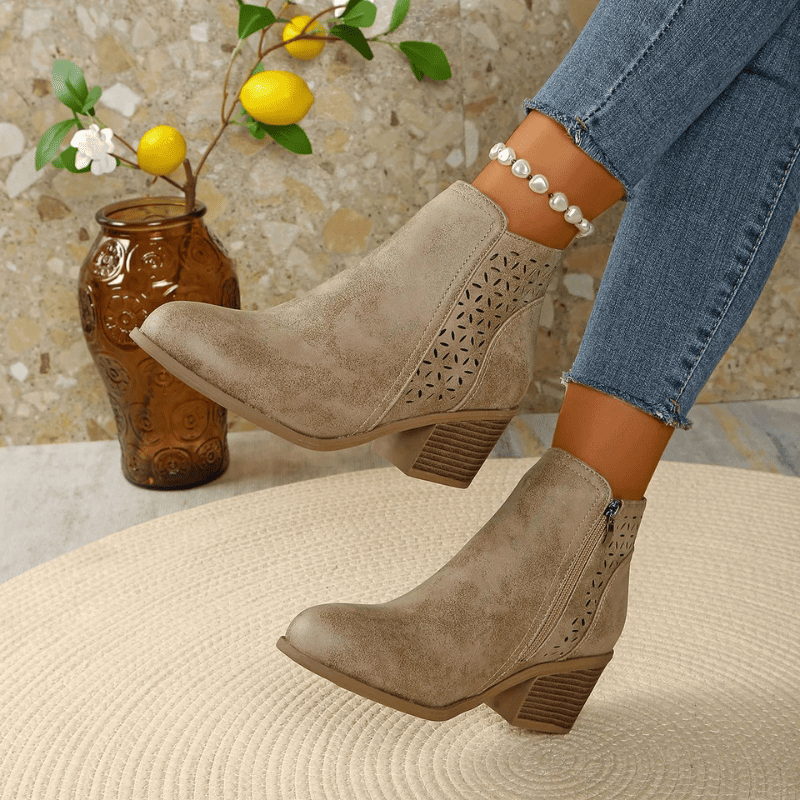 Orthopädischer Damen Lederstiefel – Entlastung bei jedem Schritt