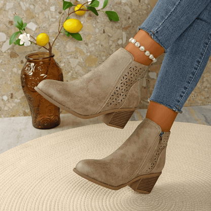 Orthopädischer Damen Lederstiefel – Entlastung bei jedem Schritt