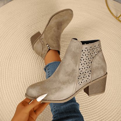 Orthopädischer Damen Lederstiefel – Entlastung bei jedem Schritt