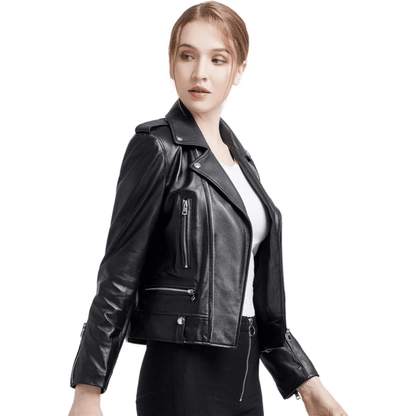 Jaqueta Feminina de Couro - Luna
