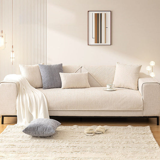 ⏳Begrenzte Zeit 50% Rabatt💥Gothimmes®Sofabezug aus Chenille-Stoff mit Fischgrätenmuster
