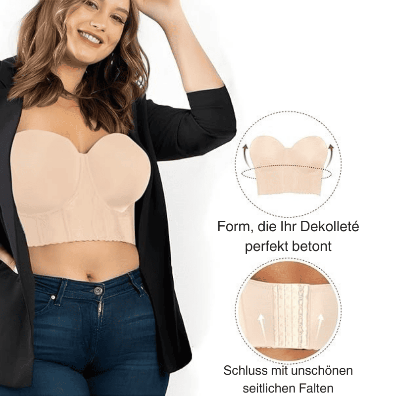 Korsett-BH mit Formender Wirkung – Eleganz & Halt [KAUF 1, NIMM 2] + Gratis Träger