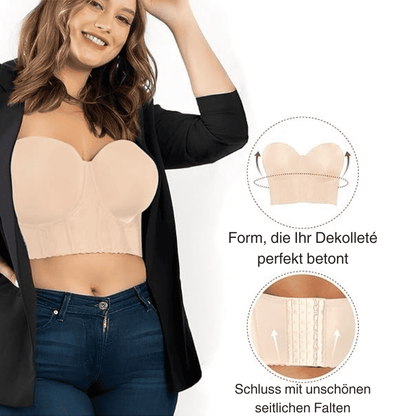 Korsett-BH mit Formender Wirkung – Eleganz & Halt [KAUF 1, NIMM 2] + Gratis Träger