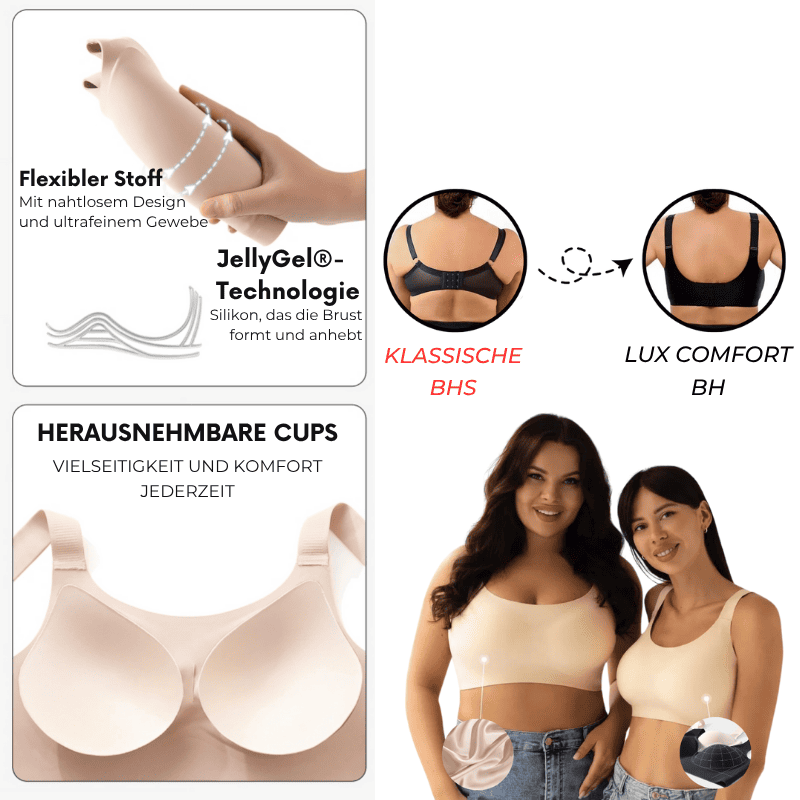 Formender BH Lux Comfort – Halt & Komfort [KAUFEN SIE 1, ERHALTEN SIE 2] + GESCHENKE