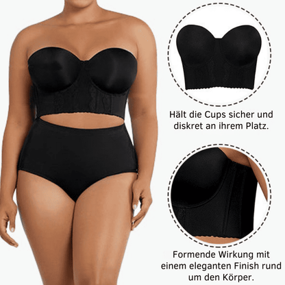 Korsett-BH mit Formender Wirkung – Eleganz & Halt [KAUF 1, NIMM 2] + Gratis Träger