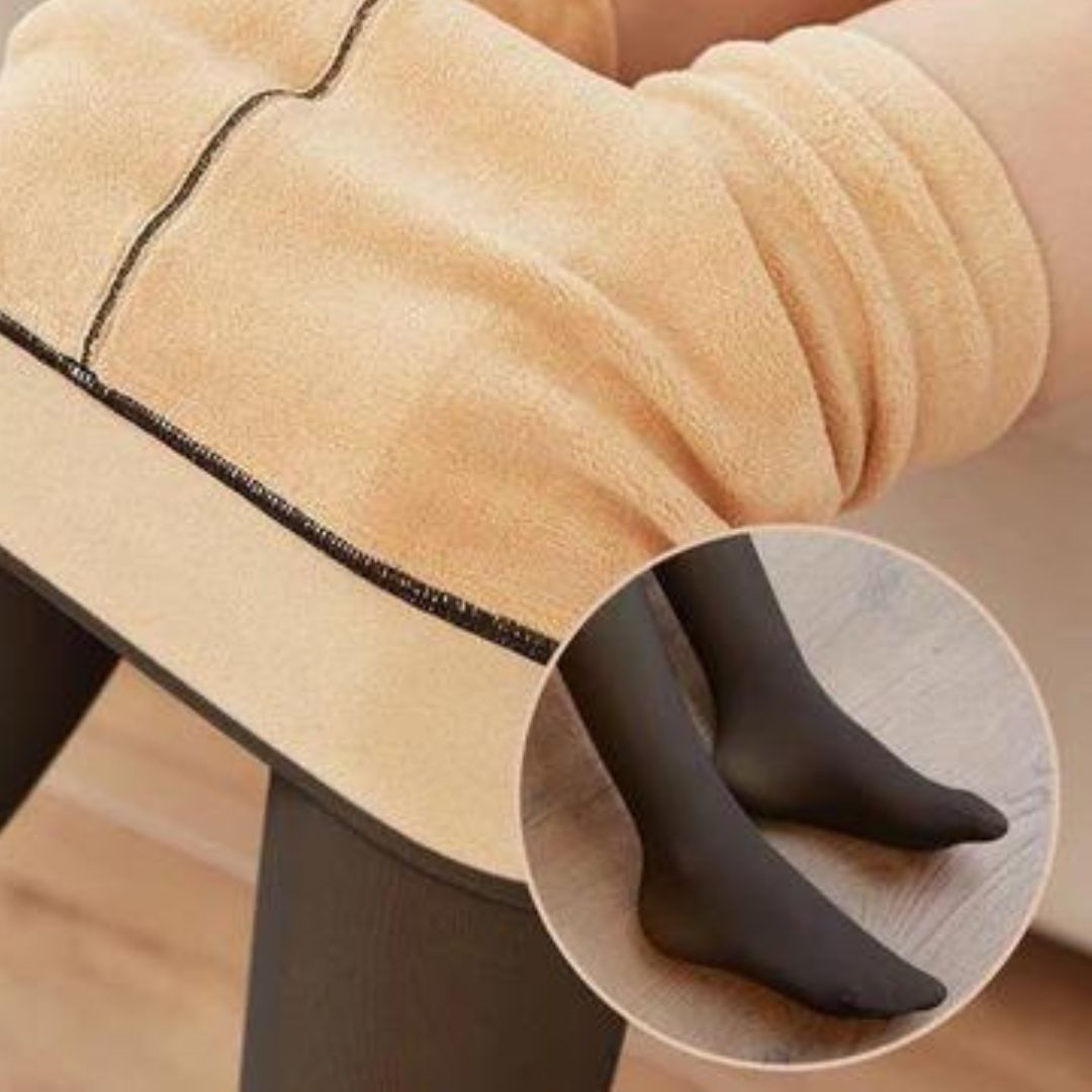 Reißfeste Thermo-Strumpfhose mit Fleecefutter – 1 kaufen, 2 erhalten | Winteraktion ❄️